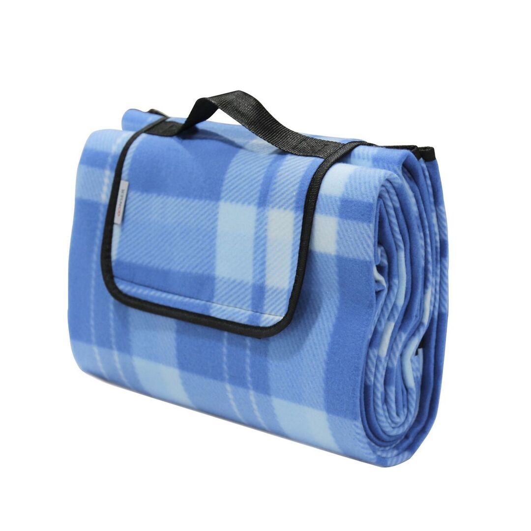 Picnic blanket 200 x 145 cm blue